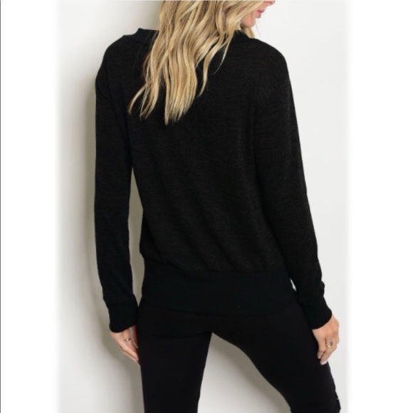 Ella Lace Up Pullover - Picture 2 of 2